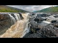 Большой Курейский водопад