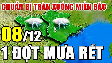 Tin bão Mới Nhất | Dự báo thời tiết hôm nay ngày mai 8/12 | dự báo thời tiết 3 ngày tới #thoitiet