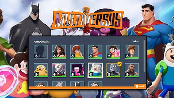 ALL CHARACTER ANNOUNCER PACK VOICELINES IN MULTIVERSUS! + Lebron Announcer Pack Voice lines