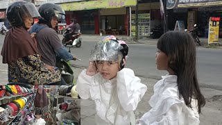 alhamdulillah bisa menjlankan amanah dri hmba ALLAH untuk membelikan helem feby, mengantar mak tum