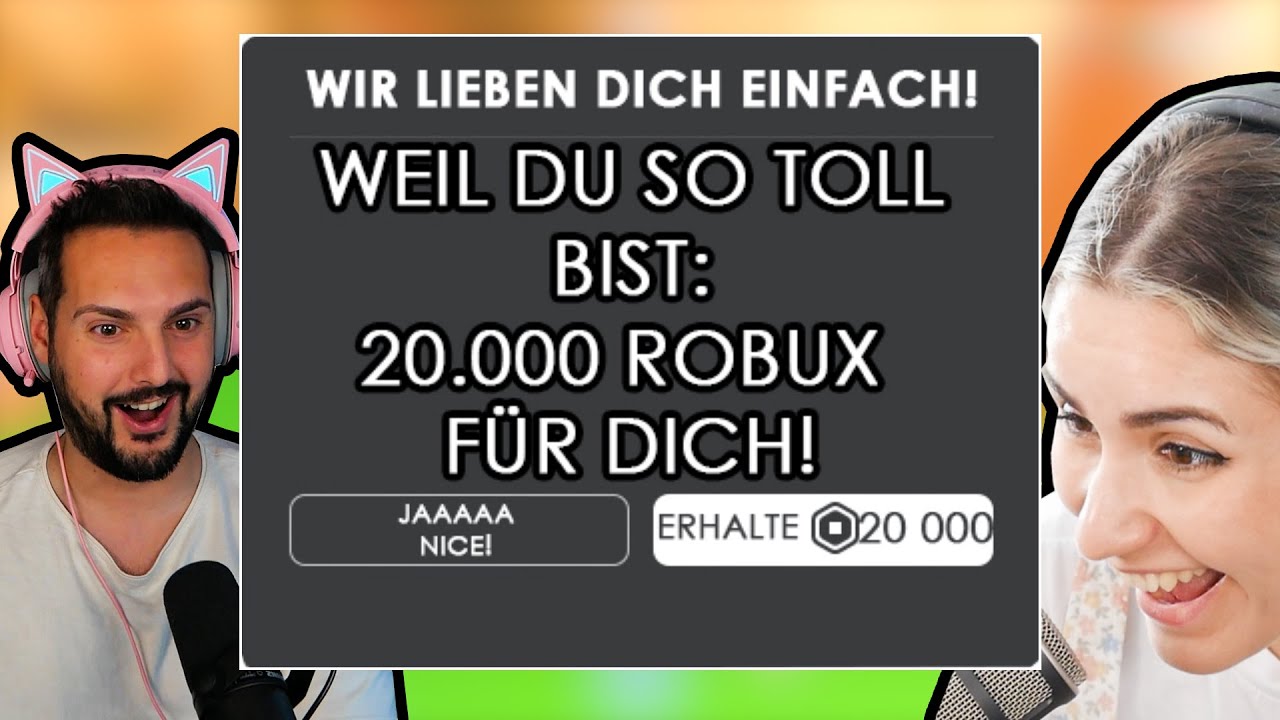 WIE NICE IST DAS DENN BITTE?! Was wäre, wenn ROBLOX UNS LIEBEN WÜRDE 😍😘