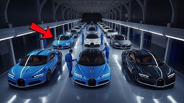 Inside the Bugatti Chiron Factory – How the 1500 HP Hypercar Is Built by Hand
