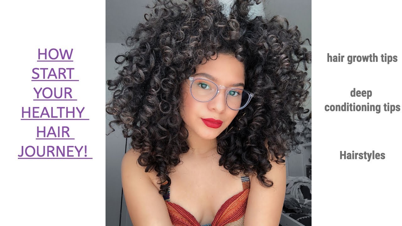 curly hair journey steps