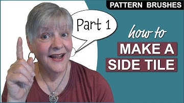 Part 1 - How To Make a Side Tile For a Pattern Brush in Adobe Illustrator