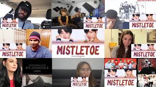 [BTS JIMIN & JUNGKOOK] - "Mistletoe" (Christmas Day) Reaction Mashup