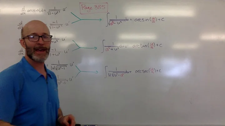 Integral rules of inverse trig. functions