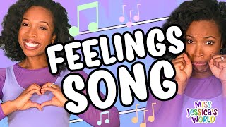 Best "Feelings" Song for kids | Action Song | Social Emotional Learning SEL | Miss Jessica's World screenshot 5