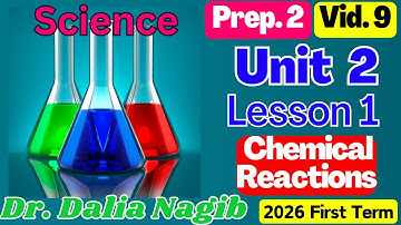 ساينس تانيه أعدادي الترم الاول المنهج الجديد   𝑺𝒄𝒊𝒆𝒏𝒄𝒆 𝑷𝒓𝒆𝒑 2 𝑼𝒏𝒊𝒕 2️⃣ 𝒍𝒆𝒔𝒔𝒐𝒏 1   2026