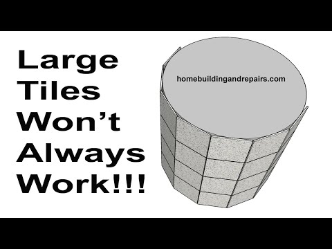 How To Build A Curved Tile Wall