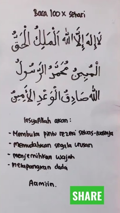 doa cepat kaya raya mendadak