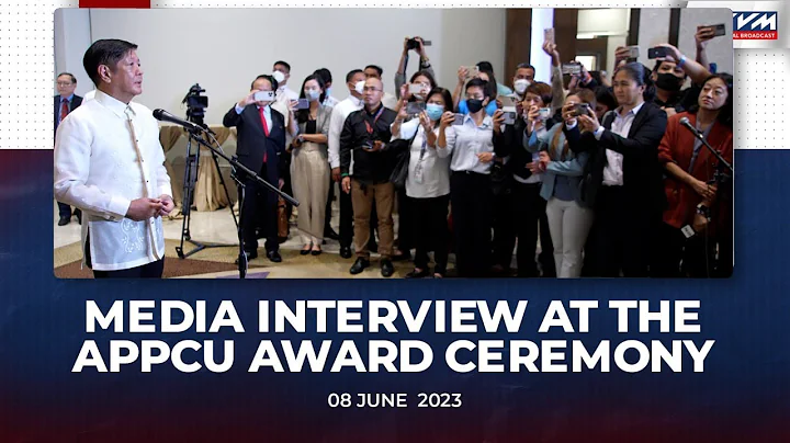 Media Interview at the APPCU Award Ceremony 6/8/2023 - DayDayNews