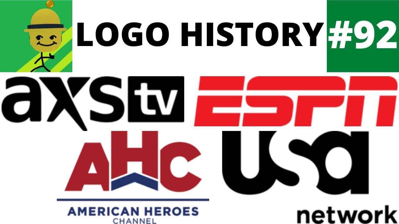 Logo History #92 - ESPN, AXS TV, USA Network and American Heroes Channel