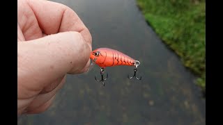 This Thicc UL Crankbait Catches Chunky River Perch!