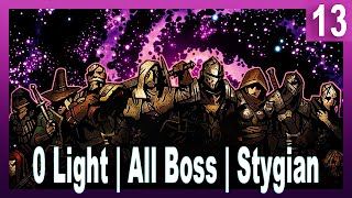Darkest Dungeon Challenge Run Playthrough - No Light, All Bosses, Stygian | 13