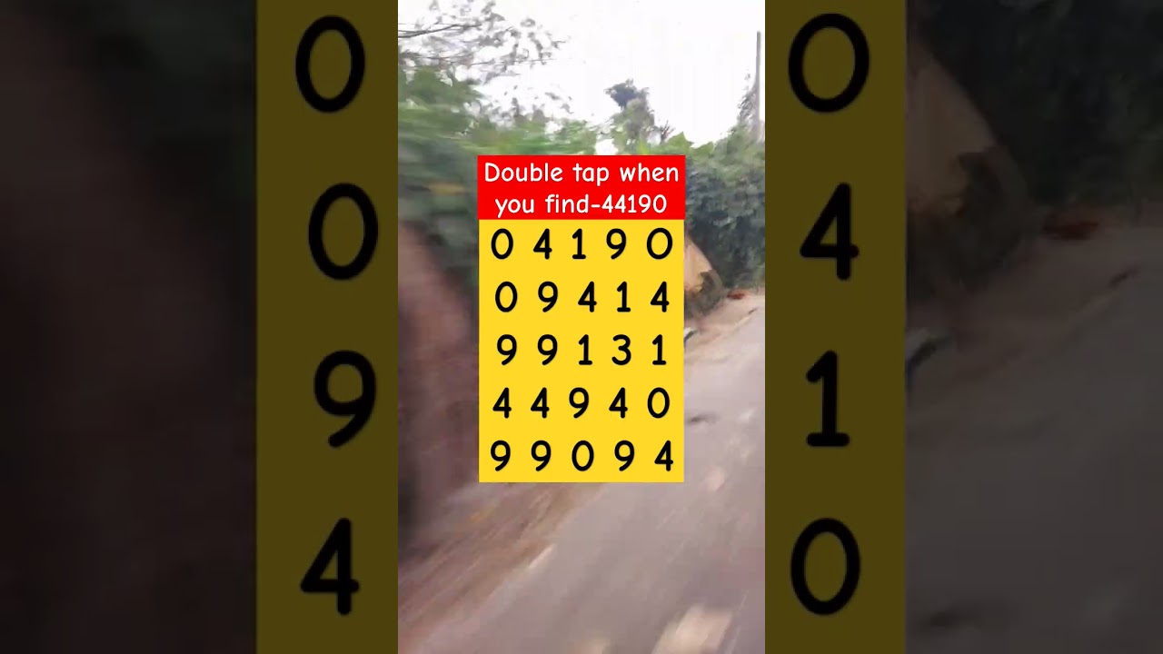 Double tap when you find-44190 