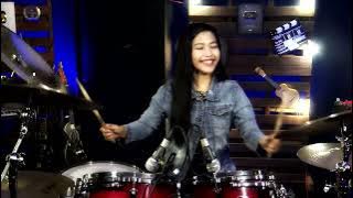 Peterpan-menghapus jejakmu- drum cover- nur amira syahira 