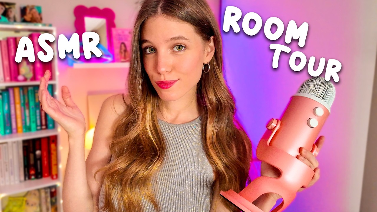 ASMR OS ENSEÑO MI HABITACIÓN ✨ (Room Tour para dormir profundo)