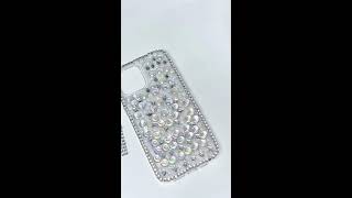 [ASMR] 💎 Sticker Fill Art - Bling Phone Case DIY (Satisfying &amp; Relaxing)