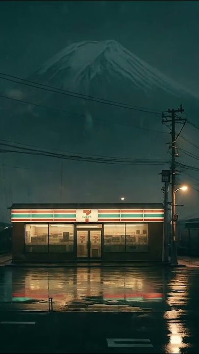The Last Store Under Mount Fuji  🏔  Lo-Fi Night Under Mount Fuji