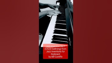 Thumbnail of Jazz Invention No.1 (Chord Outlining) from Jazz Inventions for Keyboard by Bill Cunliffe