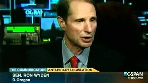 Wyden Talks Protect IP/ SOPA on C-SPAN