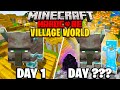 100 Days Hardcore in a Village Only World As a Ravager to Beat Minecraft