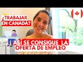 ¿Cómo conseguir trabajo en CANADÁ? Consejos. A tomar nota