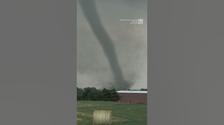 Tornado And Giant Hail Slam Northwest Oklahoma
