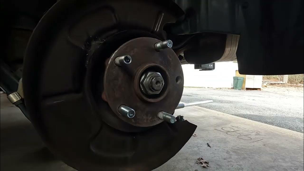 2018 Outback Wheel Stud (Lug nut) Replacement YouTube