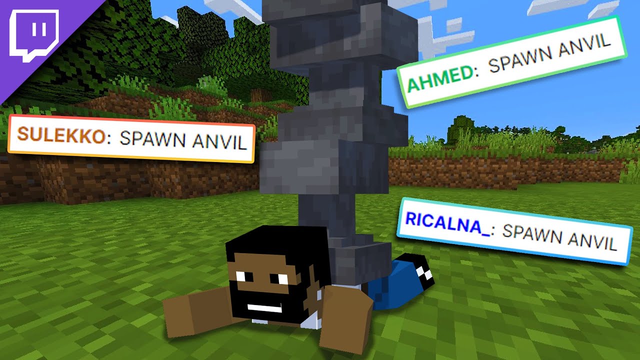 MINECRAFT CON LA CHAT CHE SCATENA IL CHAOS