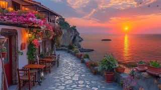 🌞 Romantic Cafe Space at Sunset with the Sound of Waves and Seabirds to Rest, Relax and Heal