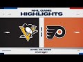NHL Game 4 Highlights | Penguins vs. Flyers - April 25, 2026