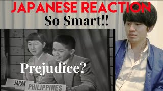 1956 High School Exchange Students in USA Debate on Prejudice! JAPANESE REACTION