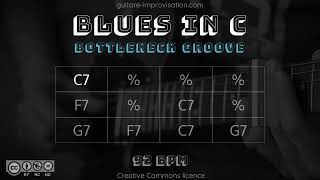 C Blues (Bottleneck Groove) : Backing Track