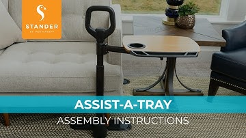 Stander Assist-A-Tray Assembly Instructions