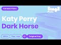 Dark Horse Piano Karaoke Version Katy Perry