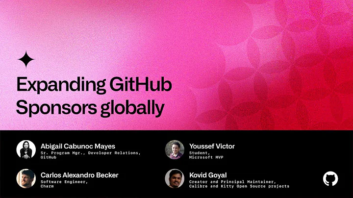 Expanding GitHub Sponsors globally - Universe 2022