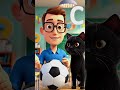 A colorful 3D animated kids learning video #shorts
