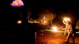 Richard Hartnell Fire Contact Ball @ Pacific Fire Gathering 2011