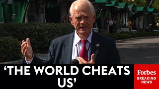 Trumps Top Trade Advisor Peter Navarro Comes Out Swinging Defending Shock New Tariff Letters