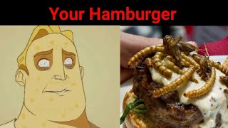 Mr Incredible Becoming Sick Animated (Your Hamburger)