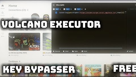 Volcano Executor Key Bypasser Free OP