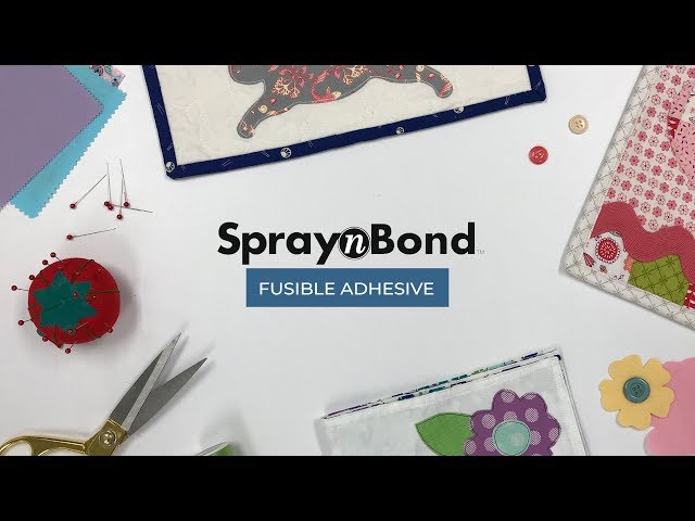 SpraynBond Fusible Adhesive Fabric Spray –