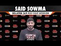 Said sowma  bellator 269 post fight interview