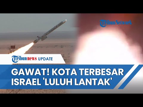 Irak Teror Israel Tanpa Henti! Lusinan Rudal Aqrab Gempur Haifa, Kota Terbesar Ketiga Zionis