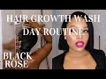 RELAXED HAIR WASH DAY ROUTINE FOR HAIR GROWTH| VERY INFORMATIVE|South African youtuber