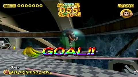Super Monkey Ball 2 - Expert 43 Spinning Saw 55.80