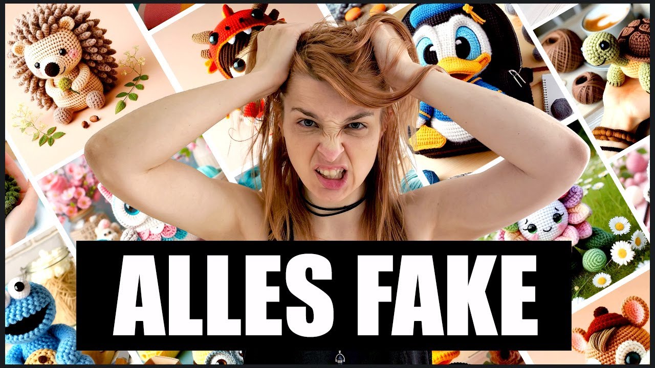 KI gegen echte Häkelkunst – Warum wir aufpassen müssen ⚠️ by Pfirsichteufel