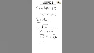 simplifying SURDS: Series 1