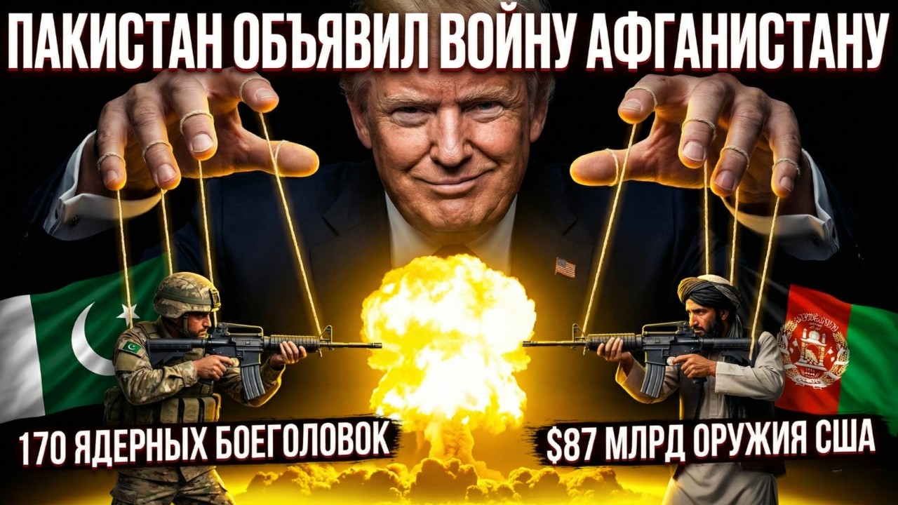 Пакистан объявил войну Афганистану. Но настоящая причина не то, что вам говорят